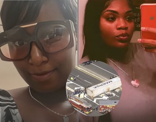 Kendra Rouse, Newark NJ: Evasive Swerve By Heavy Tractor Trailer Flips Rig Onto Stopped Car