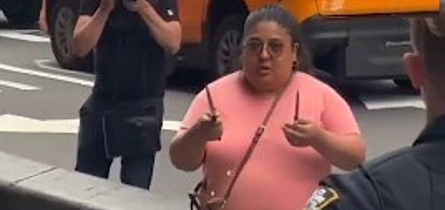 Pamela Cisneros, Times Square, New York: Random double stabbing leaves young woman dead and bystander wounded in afternoon street chaos